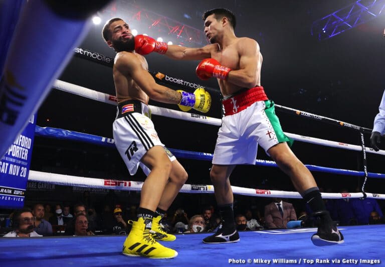 Jose Zepada makes statement with first round knockout over Josue Vargas