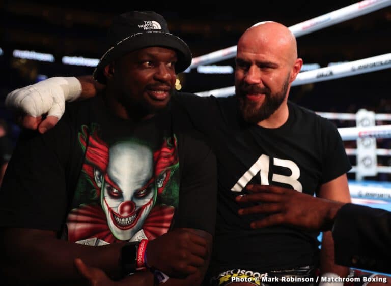 ‘Tyson Fury wouldn’t have seen anything like this,” says Dillian Whyte’s trainer