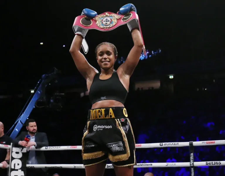 Natasha Jonas claims vacant WBO world junior middleweight title with second round stoppage win over Chris Namus