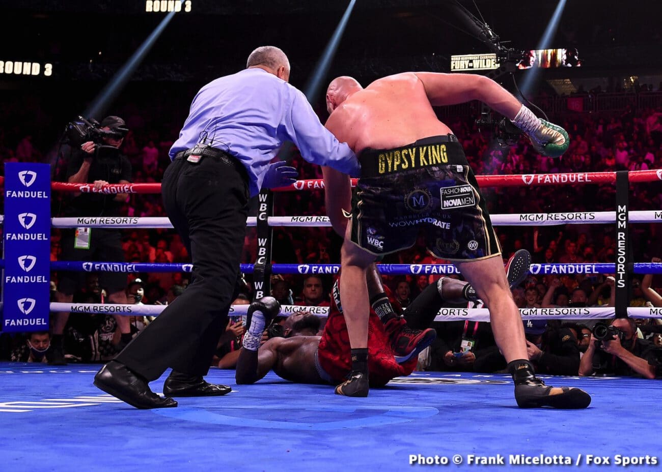 Tyson Fury vs. Deontay Wilder 3 - Live results from Las Vegas