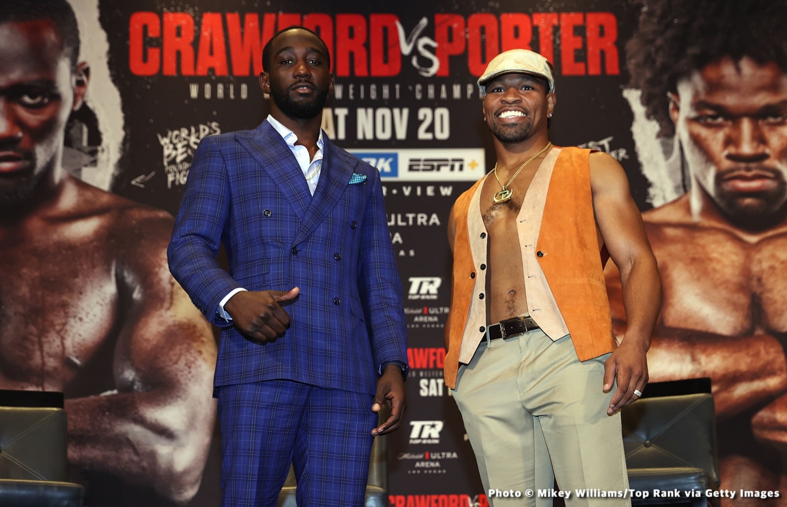Shawn Porter, Terence Crawford boxing image / photo