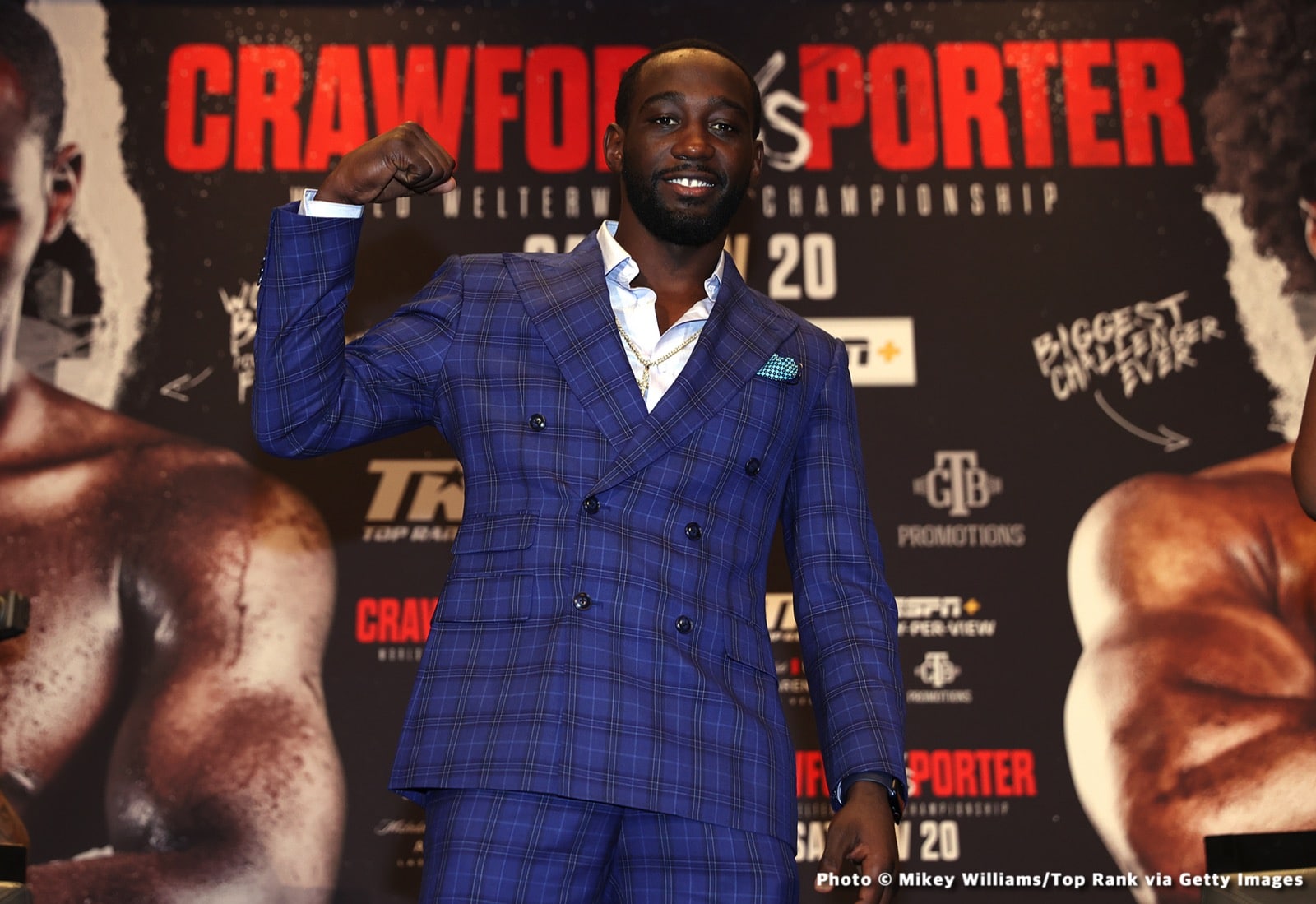 Crawford's trainer warns Porter KO "real likely"