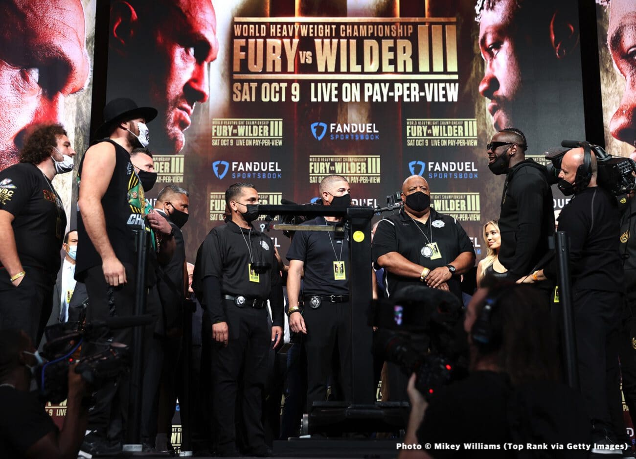 Watch LIVE: Fury vs. Wilder 3 Las Vegas Weigh In