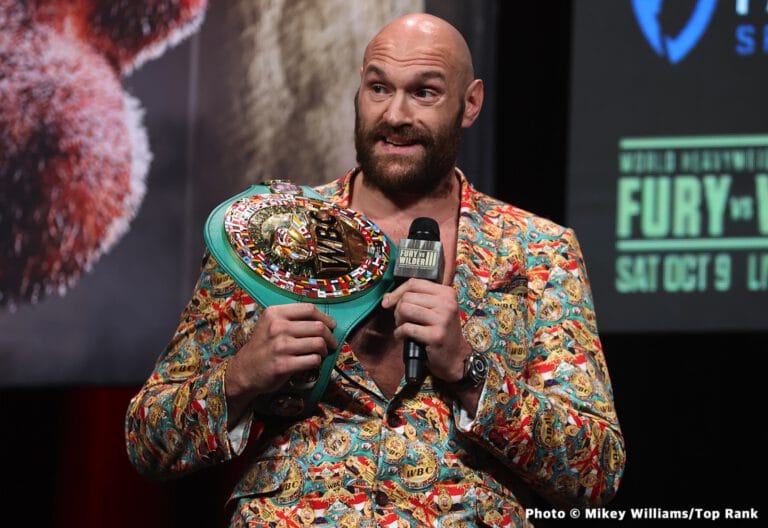 Top Rank Interested In Tyson Fury - Francis Ngannou Crossover Fight