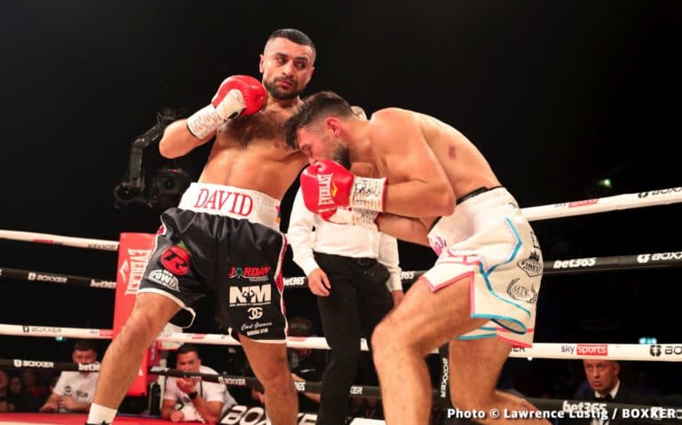 David Avanesyan destroys Liam Taylor in 2 rounds - Boxing Results