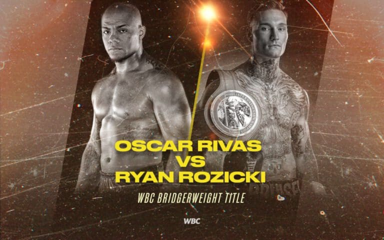 WATCH LIVE: Oscar Rivas vs. Rozicki on Oct.22 - FITE TV