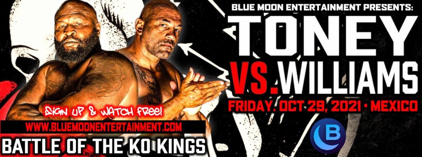 James Toney vs Jeremy Williams on October 29 in Mexico