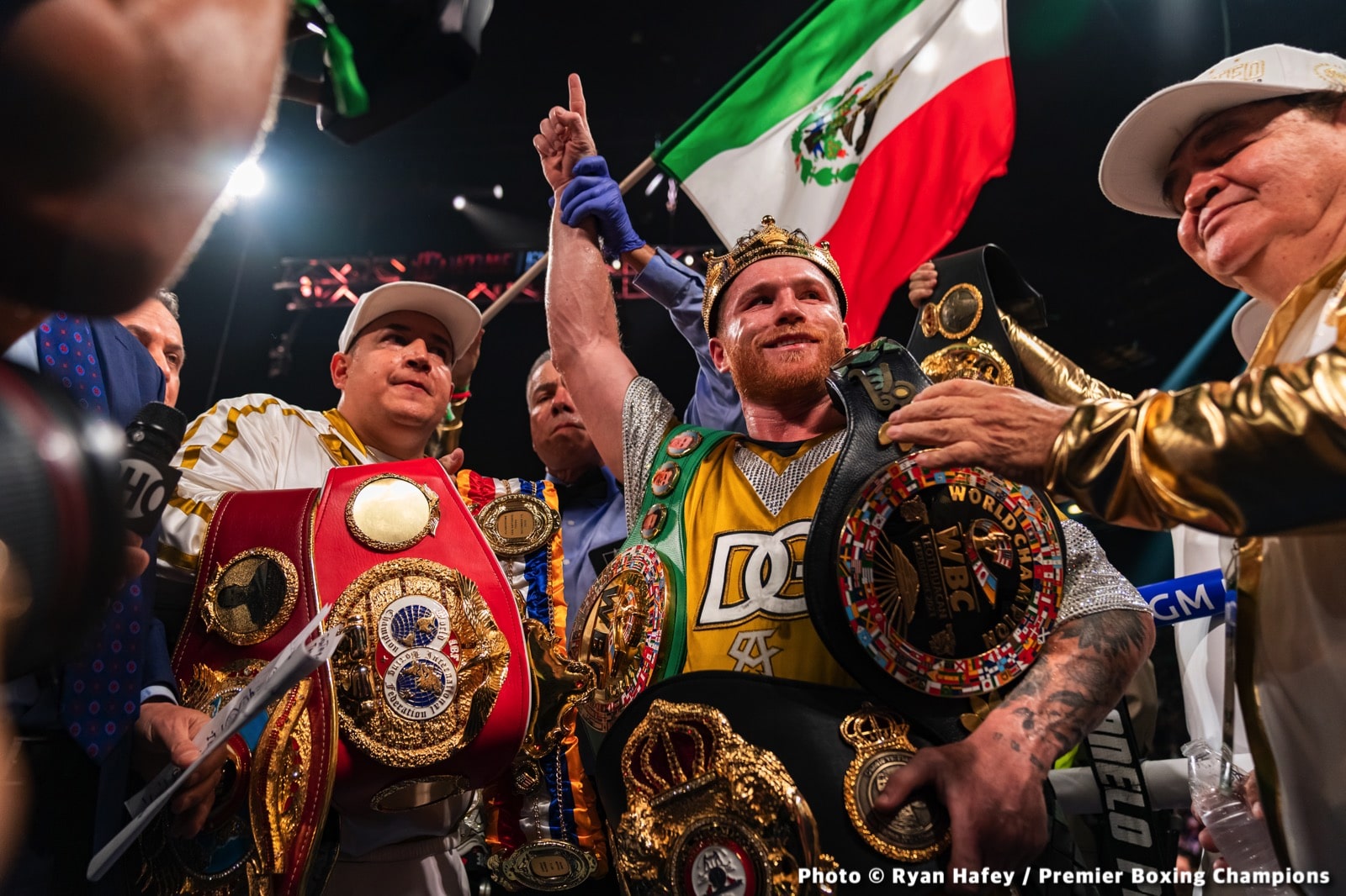 Canelo vs. Plant - live action results from Las Vegas