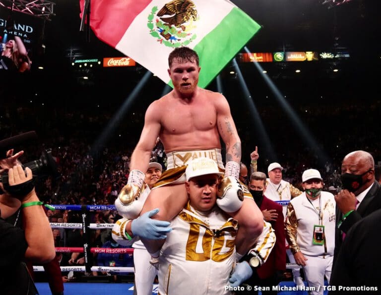 Canelo Alvarez DENIES he's ducking David Benavidez, says he beat the best at 168