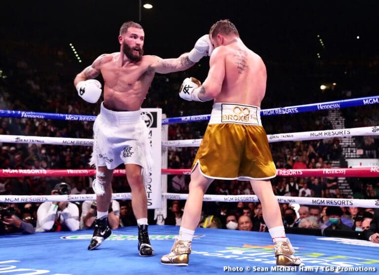 Caleb Plant talks about Andre Ward's positive words after loss to Canelo