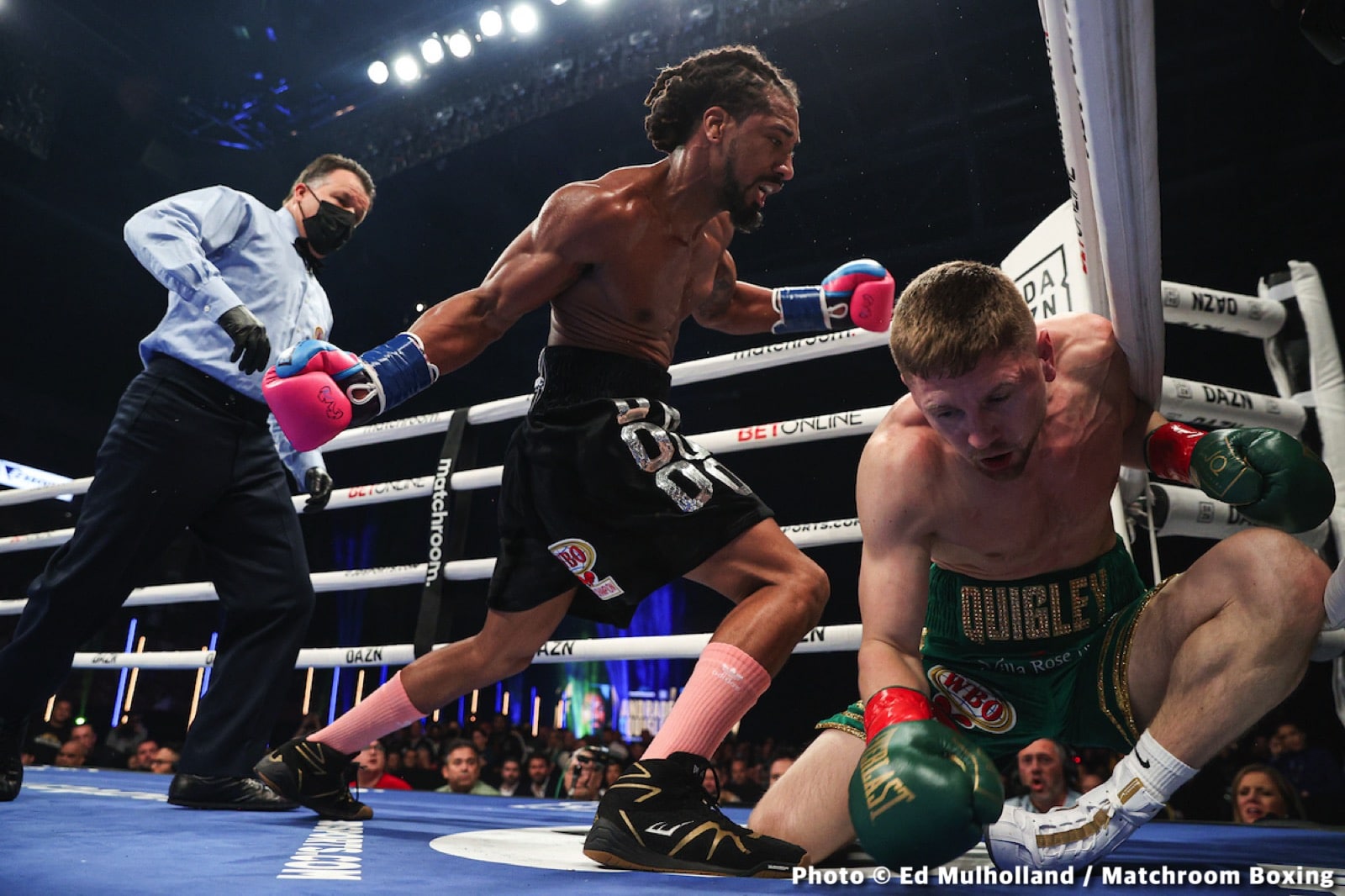 Andrade slaughters Quigley in statement fight - Results