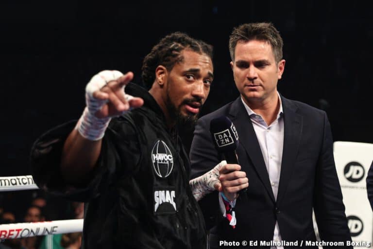 David Benavidez wants Demetrius Andrade next