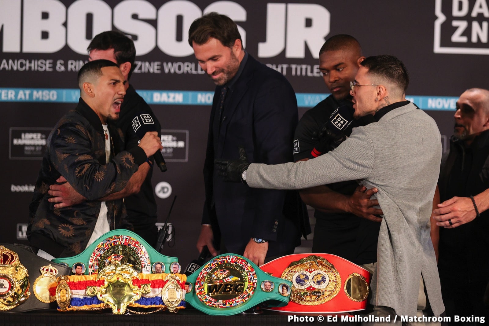 Photos / quotes: Teofimo Lopez vs. George Kambosos Jr. ready for Saturday