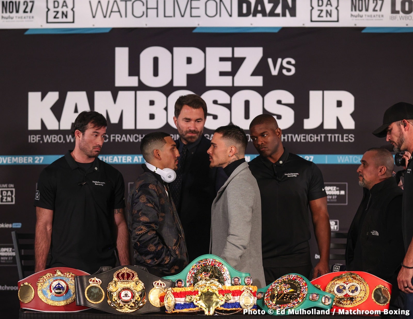 Photos / quotes: Teofimo Lopez vs. George Kambosos Jr. ready for Saturday