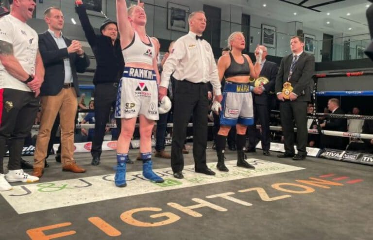 Hannah Rankin claims vacant WBA and IBO world titles with exciting points win over Maria Lindberg