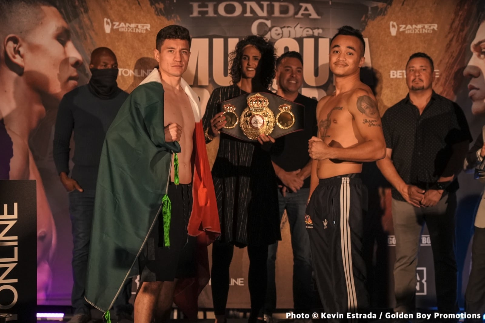 Boxing photo: Gabriel Rosado, Jaime Munguia image Jaime Munguia vs. Gabriel Rosado - weights