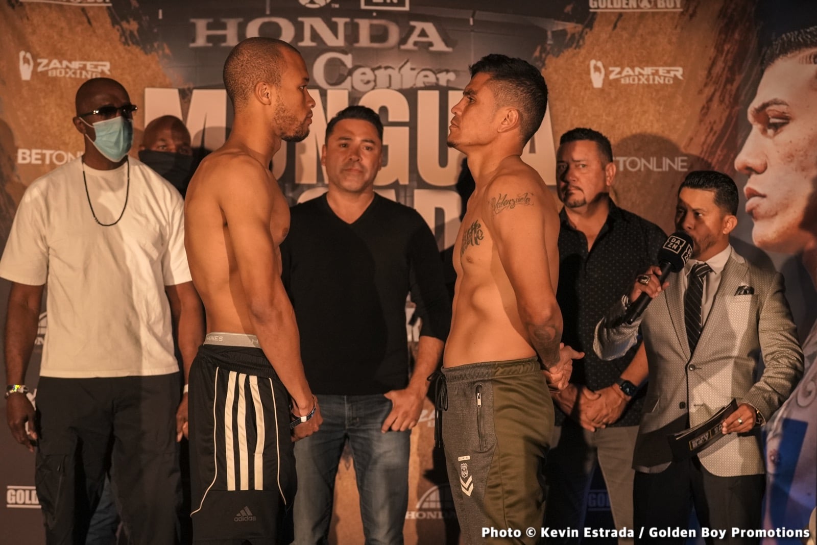 Boxing photo: Gabriel Rosado, Jaime Munguia image Jaime Munguia vs. Gabriel Rosado - weights