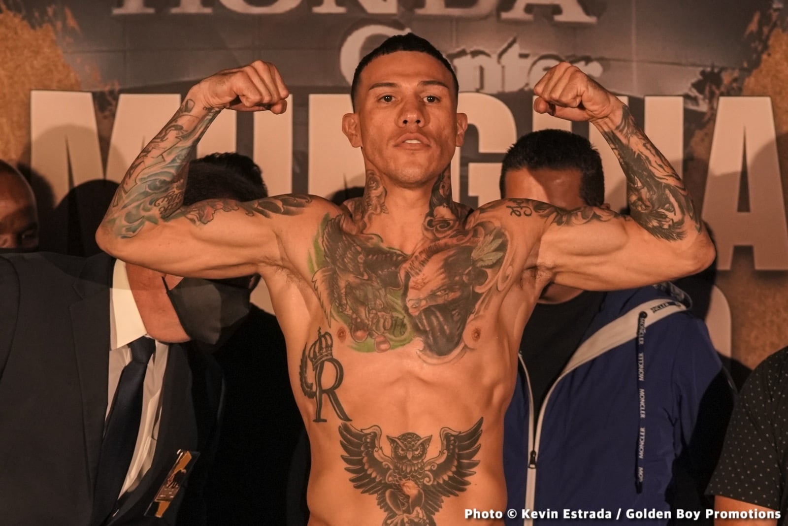 Boxing photo: Gabriel Rosado, Jaime Munguia image Jaime Munguia vs. Gabriel Rosado - weights