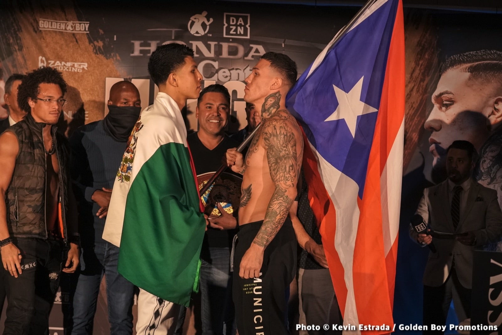 Boxing photo: Gabriel Rosado, Jaime Munguia image Jaime Munguia vs. Gabriel Rosado - weights