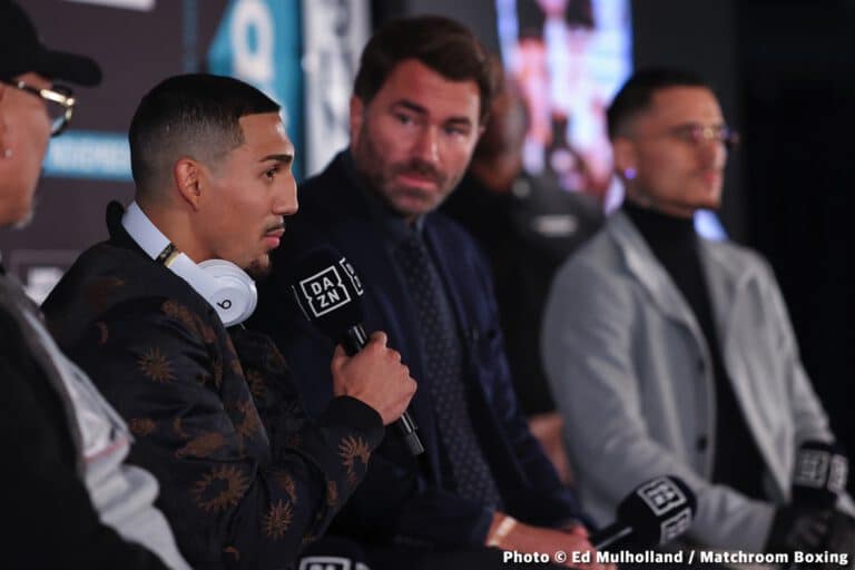 Teofimo Lopez reminds Eddie Hearn that DAZN will be out of boxing in 5 years