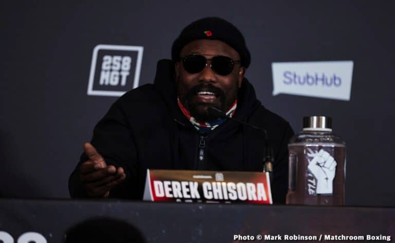 Chisora Explains Why He Would Fight Wilder: "I Want To Be That Guy Who Fought Everyone In My Era"