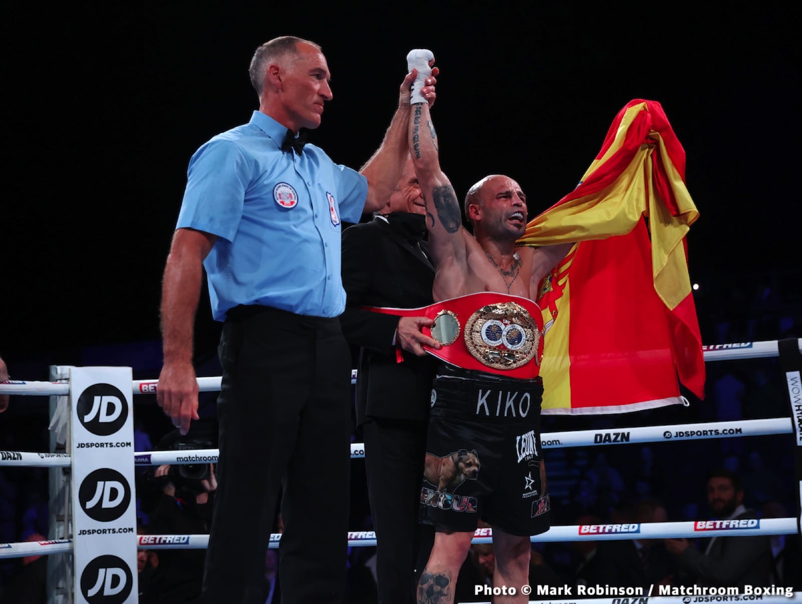Boxing photo: Kid Galahad, Kiko Martinez image Kiko Martinez KO Kid Gallahad - KO, Comeback and Upset Of The Year Contender!