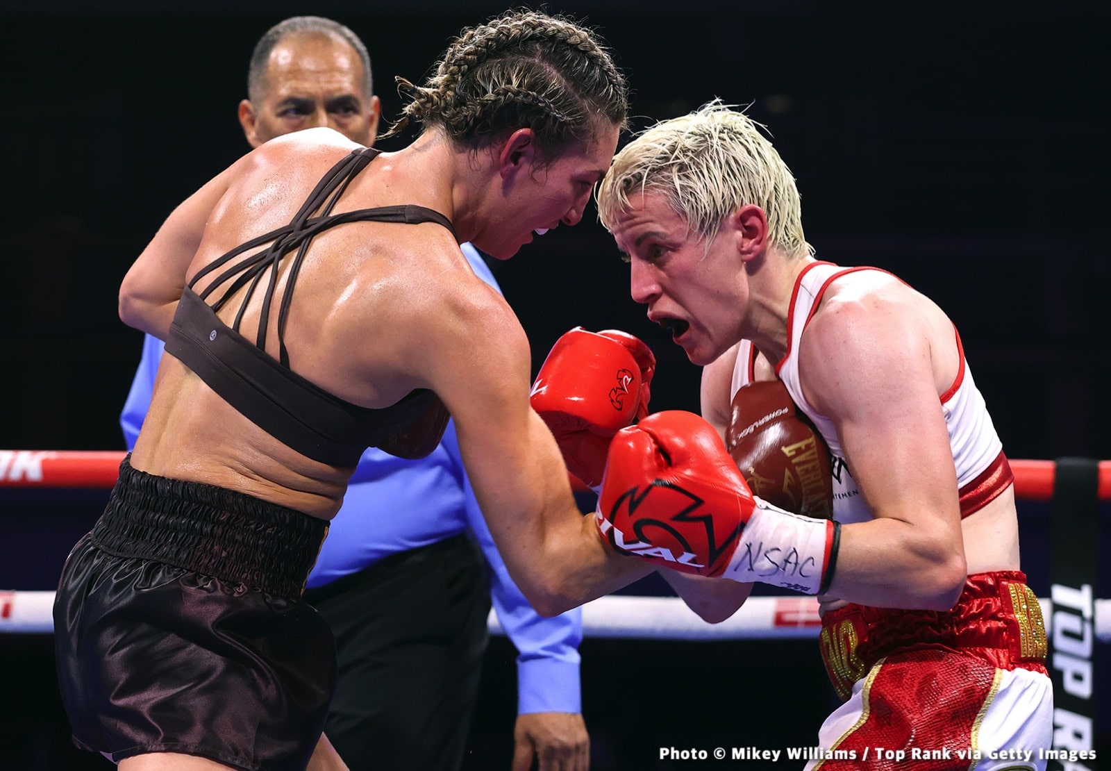 Mikaela Mayer boxing image / photo