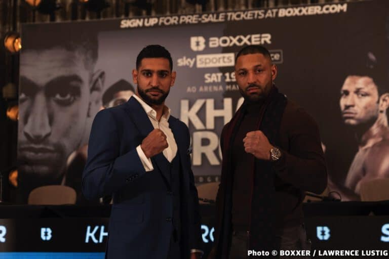 Amir Khan faces Kell Brook in grudge match on February 19th in Manchester