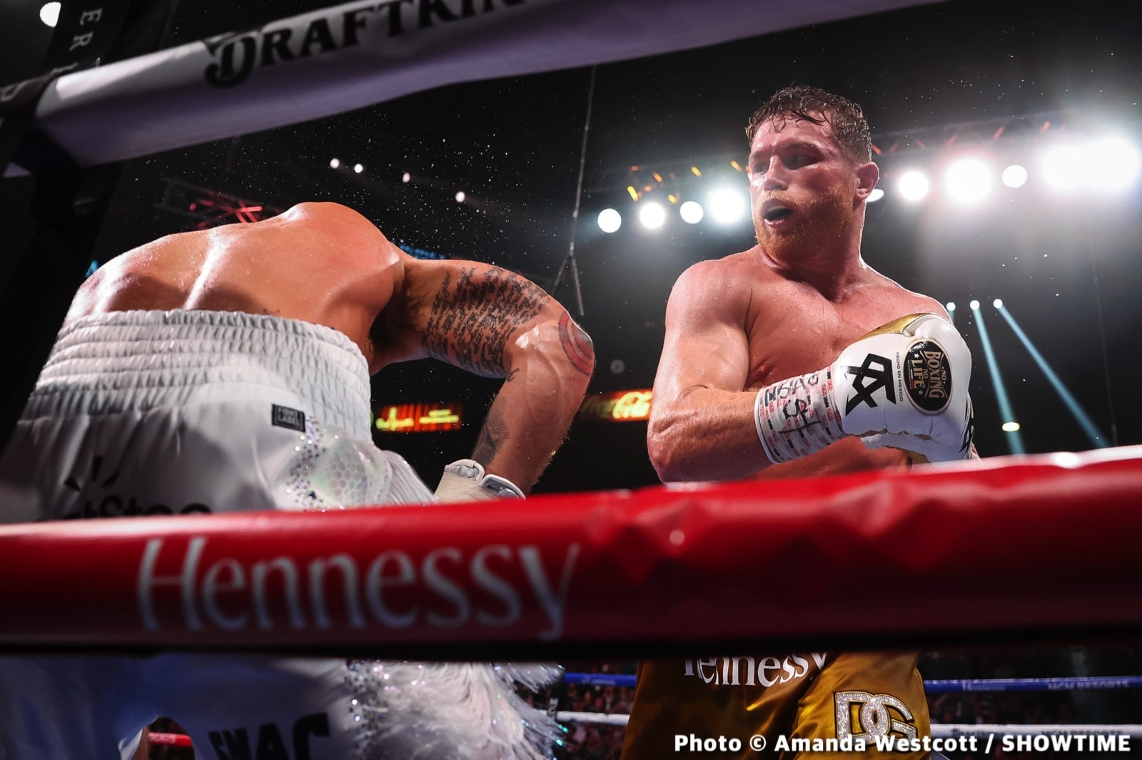 Saul ‘Canelo’ Alvarez becomes first ever undisputed super middleweight champion with 11th round knockout of Caleb Plant