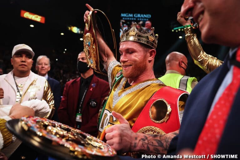 Canelo Alvarez “Thinks He's Completely Unbeatable And He Thinks He Can Beat Usyk,” Says Hearn