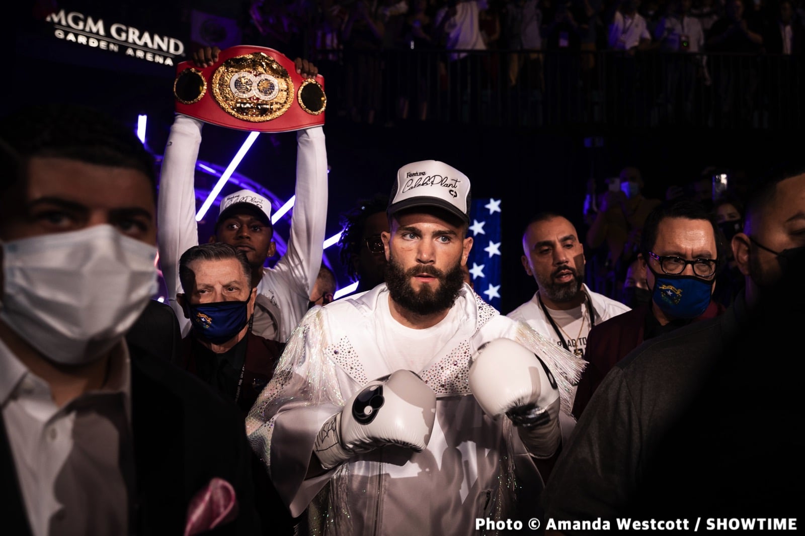 Saul ‘Canelo’ Alvarez becomes first ever undisputed super middleweight champion with 11th round knockout of Caleb Plant