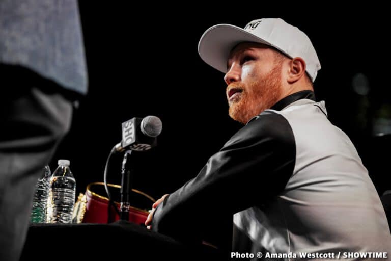 Canelo “Looking Forward To Hurting” Caleb Plant; Says This Fight “More Personal Than The Second Golovkin Fight”