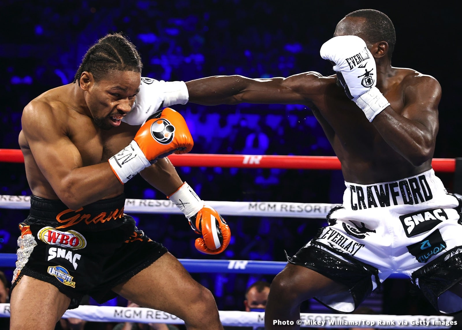 Keith Thurman, Mario Barrios, Shawn Porter, Terence Crawford boxing image / photo