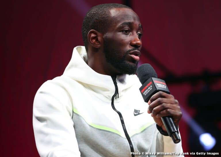 Terence Crawford showing new training regimen for Errol Spence fight