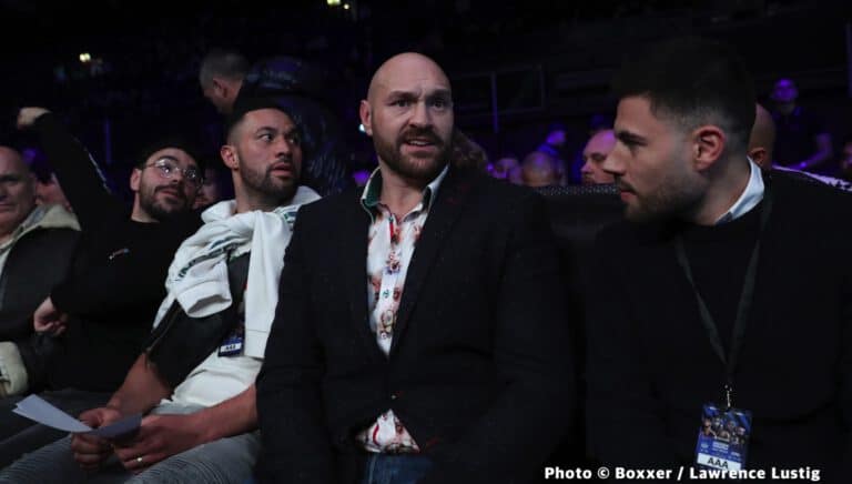 Tyson Fury Wants “At Least Three Fights” Next Year