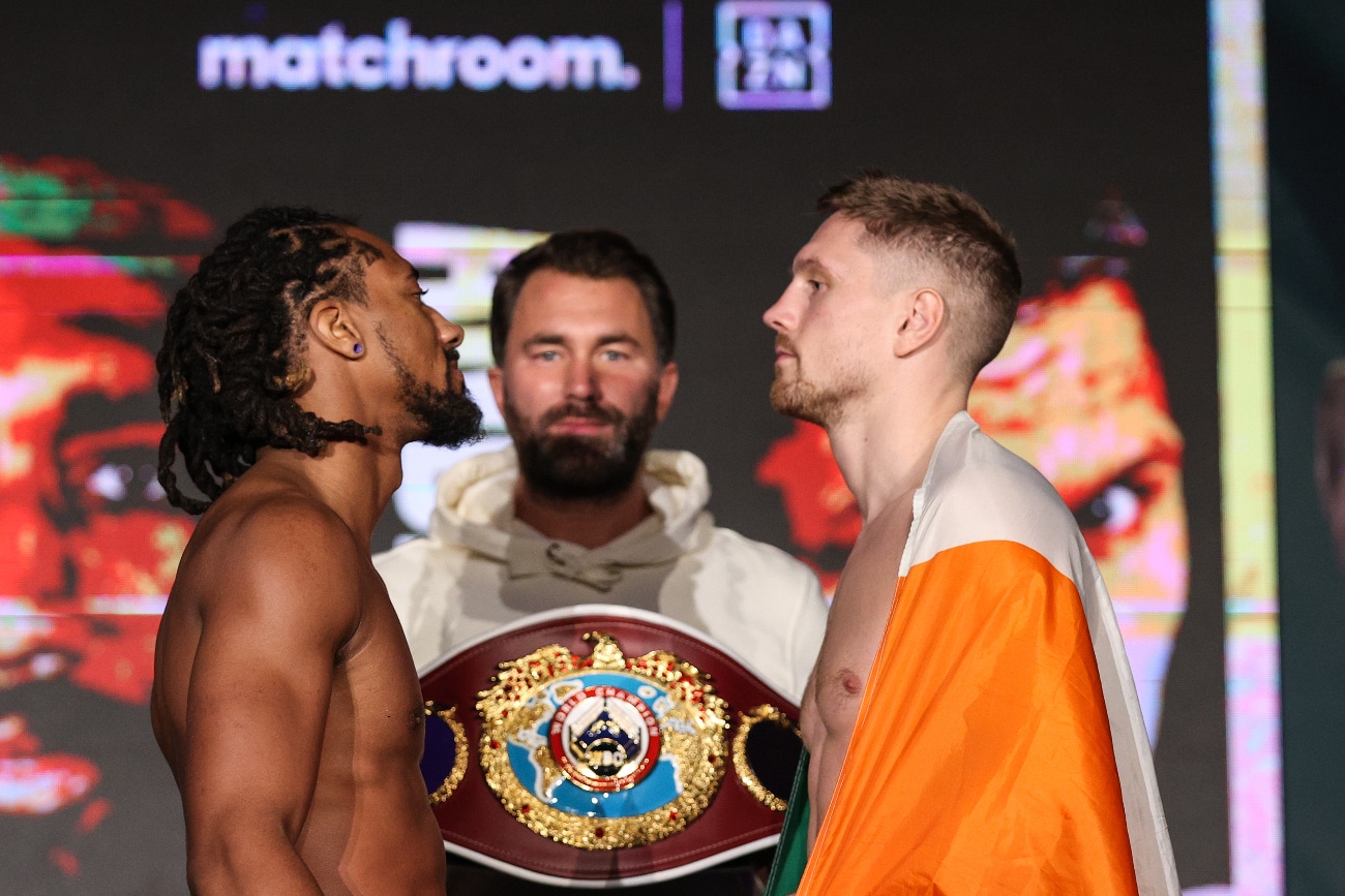 Demetrius Andrade vs. Jason Quigley - Weights & Photos