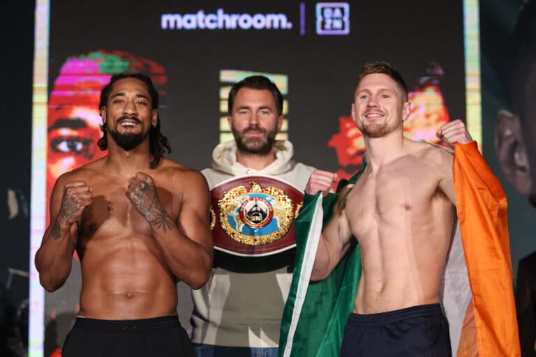 Demetrius Andrade vs. Jason Quigley - Weights & Photos