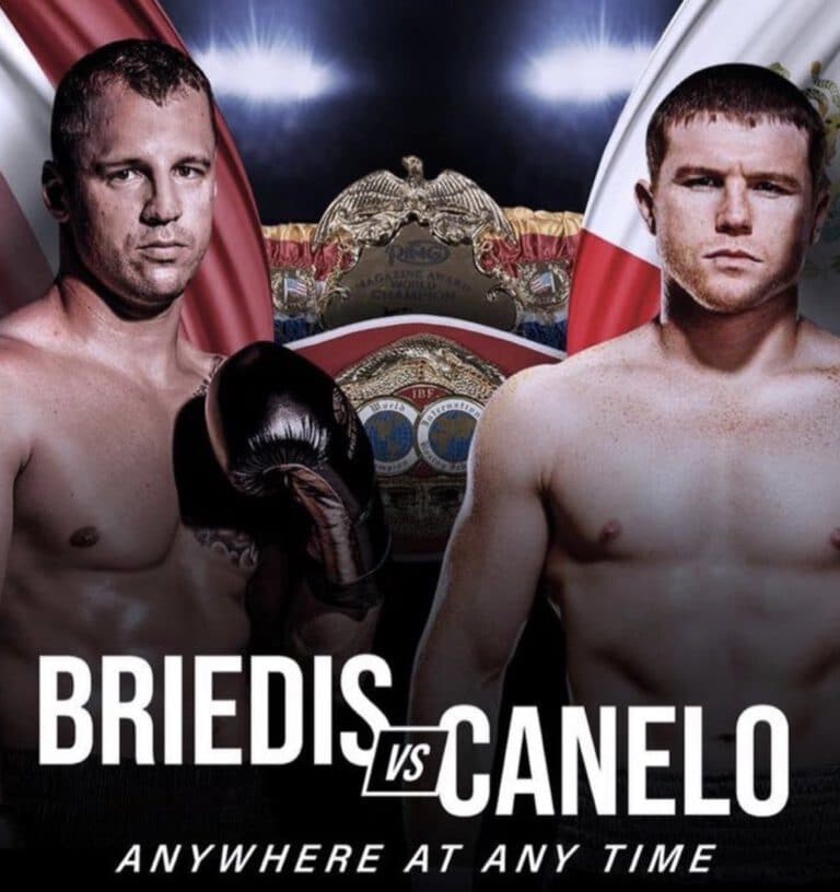 Did Canelo Vs Briedis Just Get Real? Cruiser Champ Offers Canelo A Fight