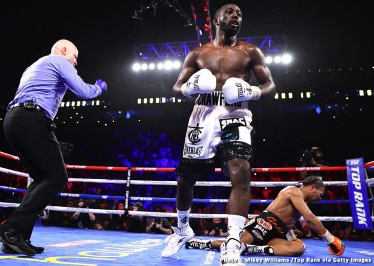 Terence Crawford says Errol Spence isn't the head honcho at 147