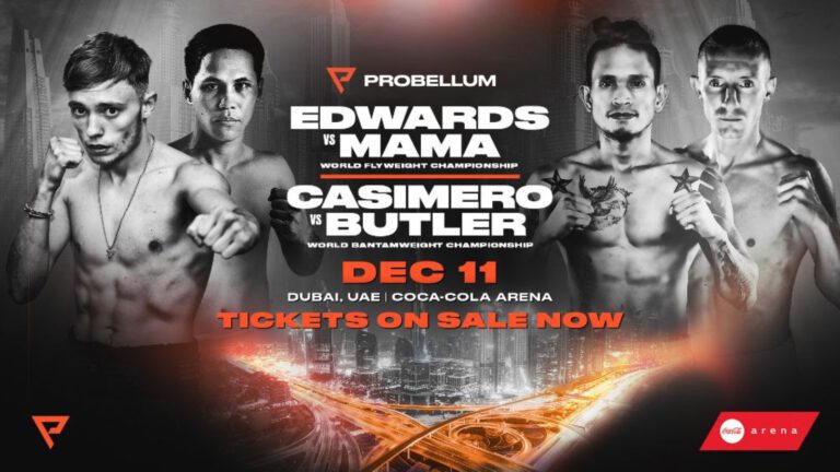 Sunny Edwards defends IBF world flyweight title with slick points win over Jayson Mama