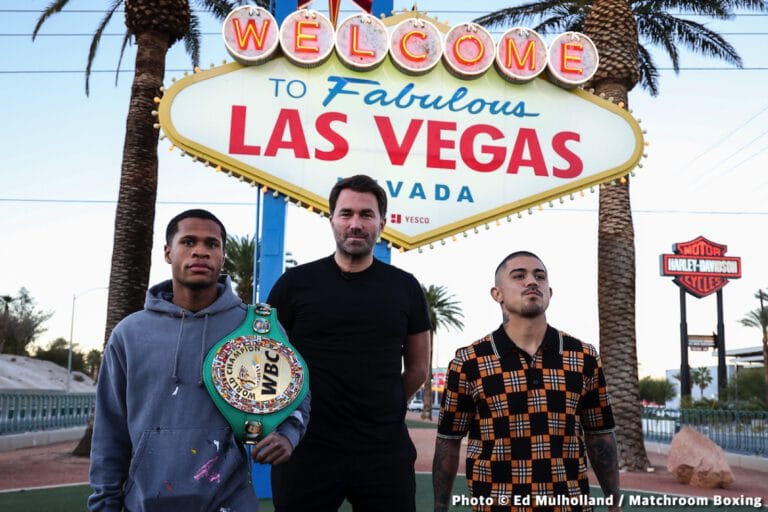 Devin Haney says he's going to show Jojo Diaz Jr things he's not seen before