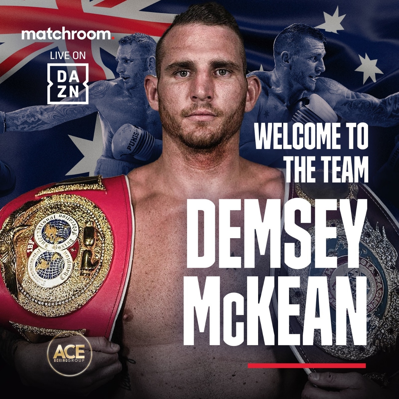 Demsey McKean boxing image / photo