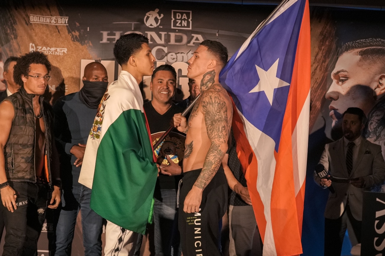 Jaime Munguia vs. Gabriel Rosado - weights