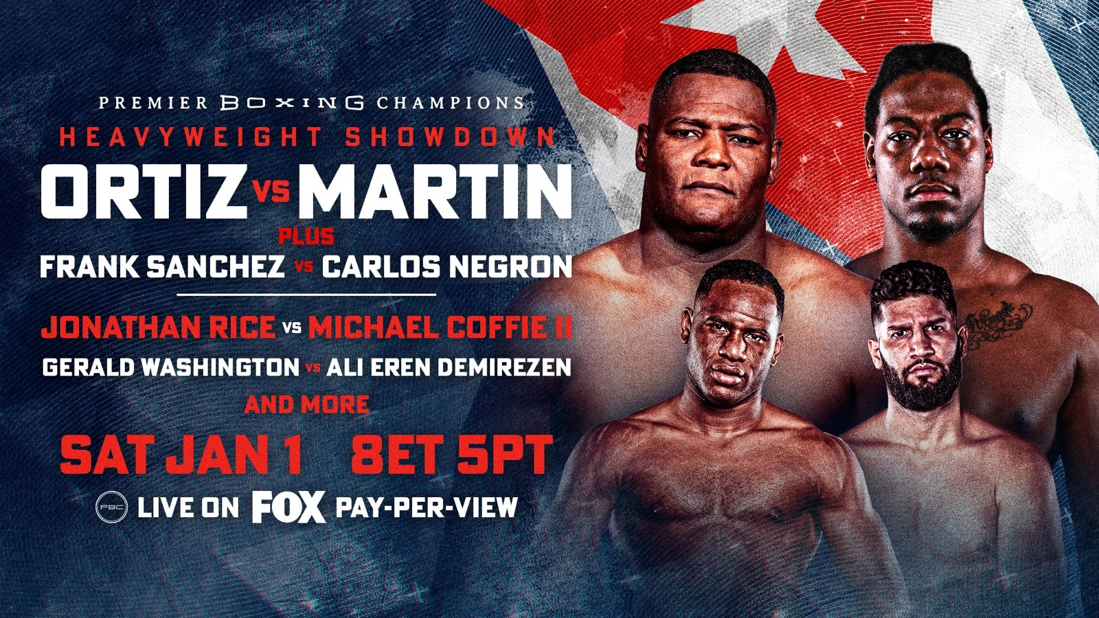 Quotes: Luis Ortiz vs. Charles Martin press conference for Jan.1st match on Fox Sports pay-per-view