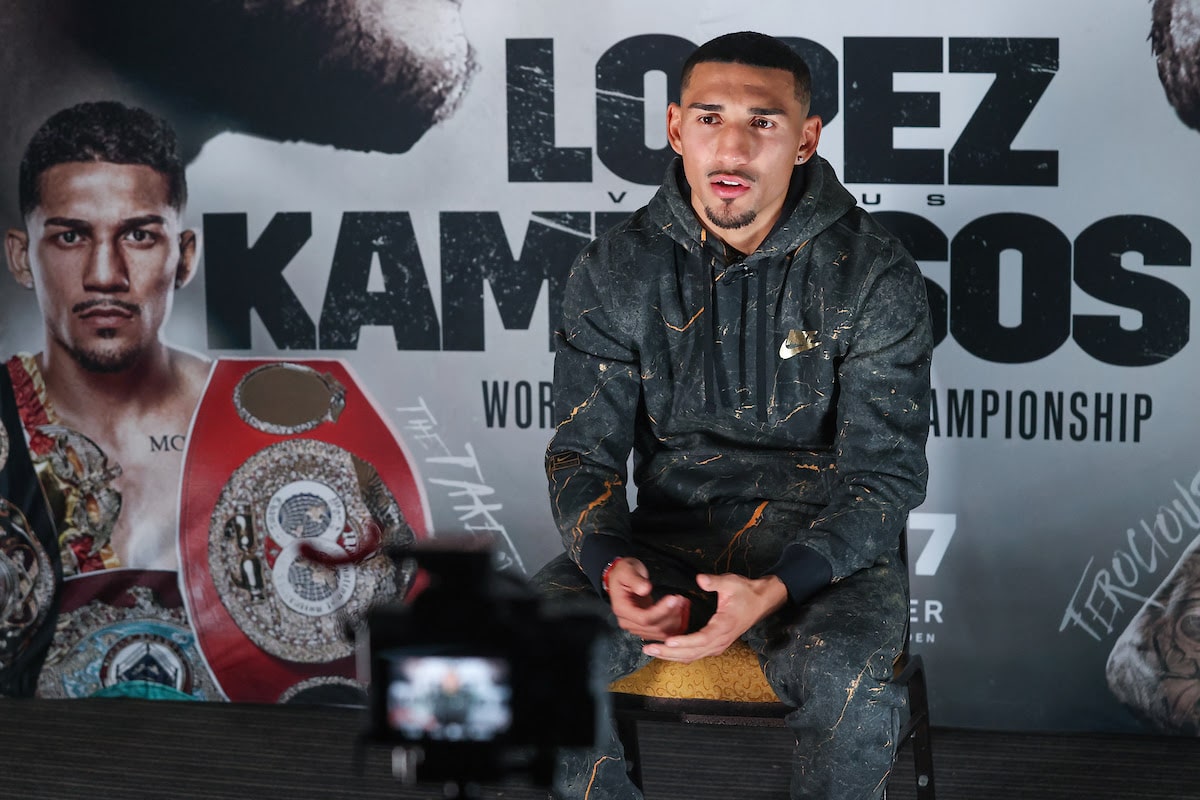 Top Rank's plans to bring Teofimo Lopez back at 140 after he's medically cleared