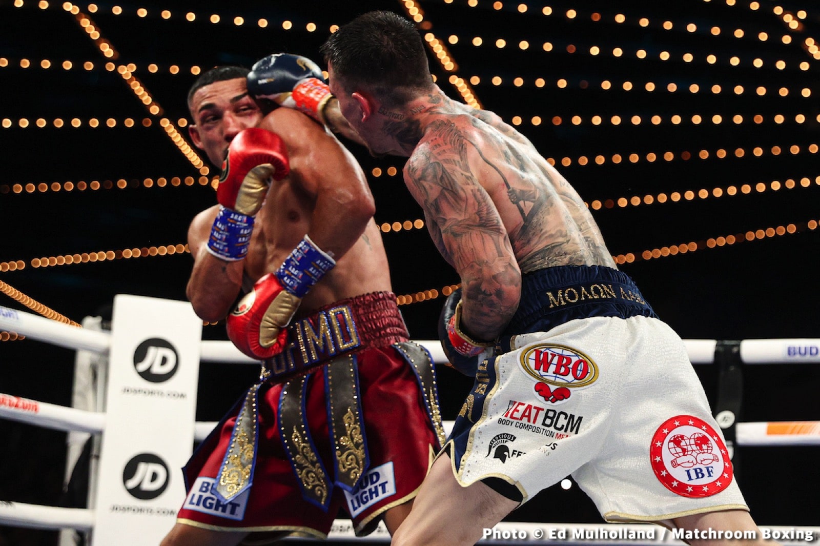 George Kambosos Jr., Teofimo Lopez Jr boxing image / photo