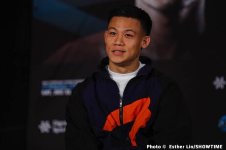 Brandun Lee, Cody Crowley, Juan Heraldez, Nonito Donaire, Reymart Gaballo - Press Room