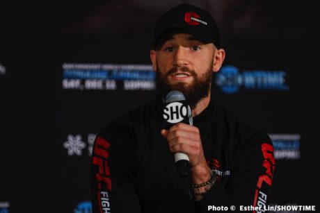Brandun Lee, Cody Crowley, Juan Heraldez, Nonito Donaire, Reymart Gaballo - Press Room