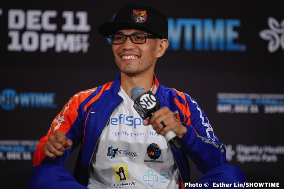 Brandun Lee, Cody Crowley, Juan Heraldez, Nonito Donaire, Reymart Gaballo - Press Room
