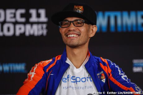 Brandun Lee, Cody Crowley, Juan Heraldez, Nonito Donaire, Reymart Gaballo - Press Room
